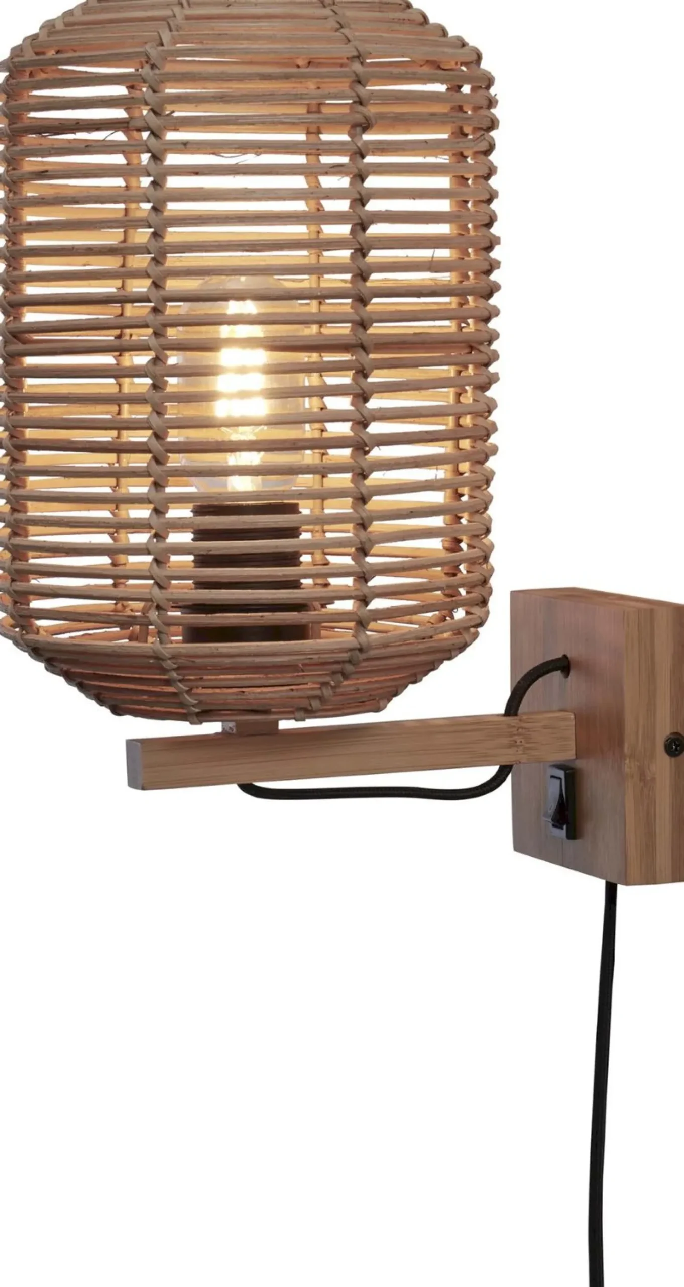 Wandlampen|Wandlampen-Good&Mojo Tanami S Wandlamp Natural