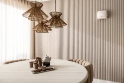 Hanglampen|Hanglampen-Lucide Tasman Hanglamp Naturel