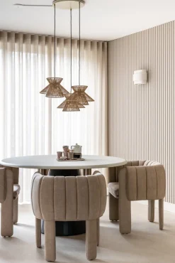 Hanglampen|Hanglampen-Lucide Tasman Hanglamp Naturel