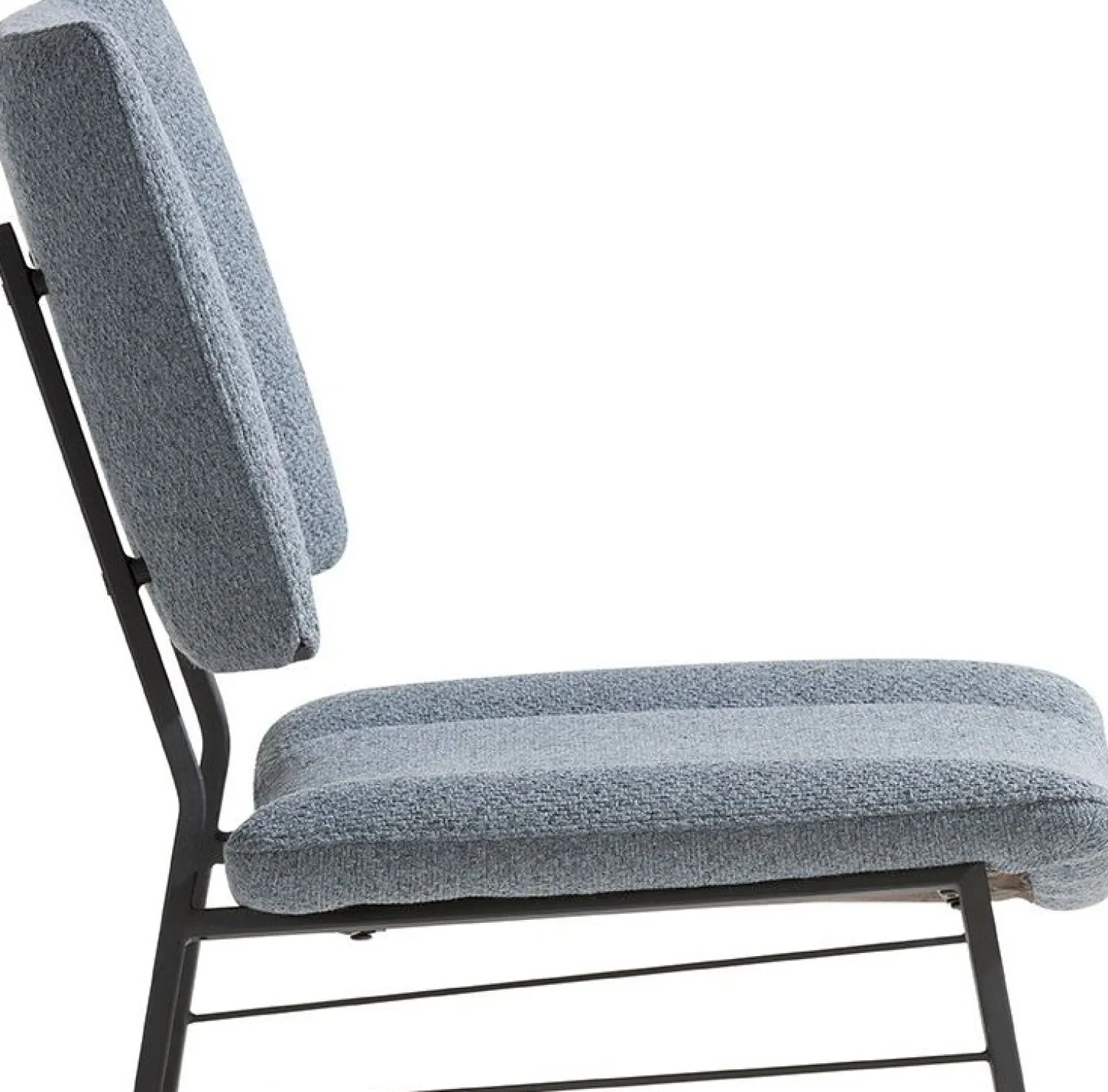 Eetkamerstoelen Zonder Armleuning-XOOON Tatum Ponti Eetkamerstoel Skyblue