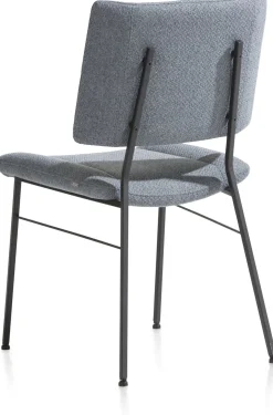Eetkamerstoelen Zonder Armleuning-XOOON Tatum Ponti Eetkamerstoel Skyblue