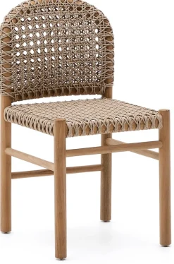 Tuinstoelen-Kave Home Tavira Tuinstoel Naturel