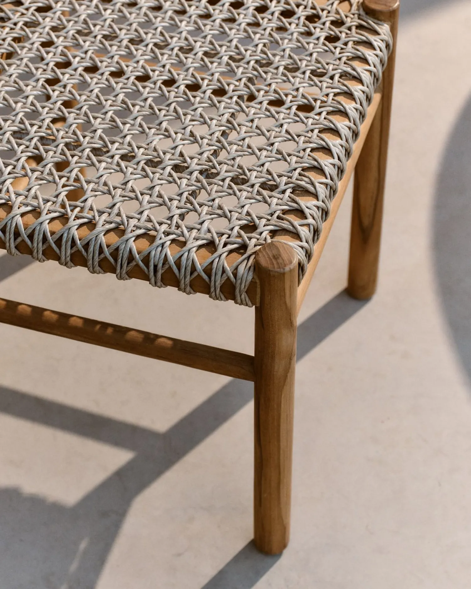 Tuinstoelen-Kave Home Tavira Tuinstoel Naturel