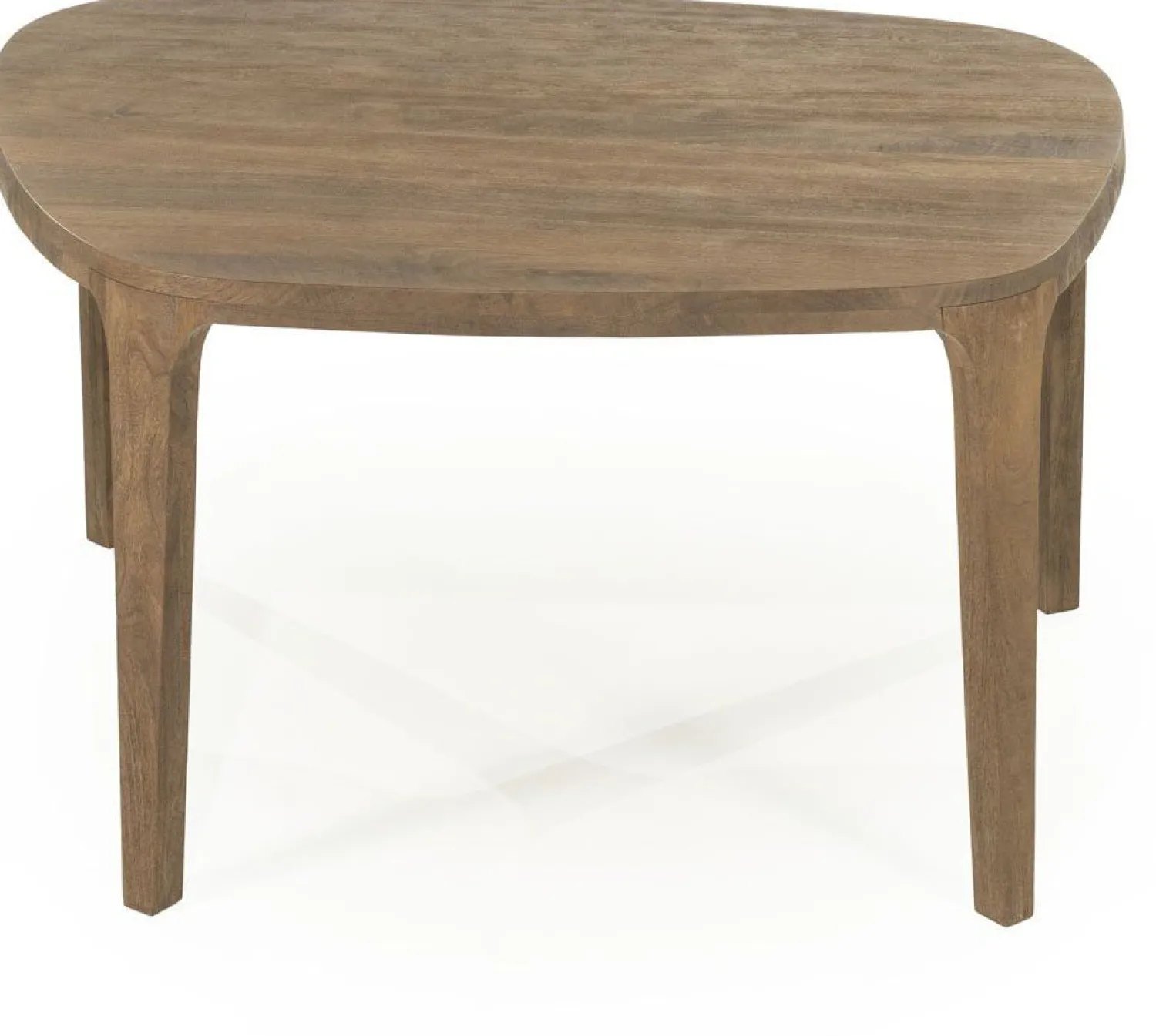 Organische Eettafels-Eleonora Taylor Eettafel Bruin