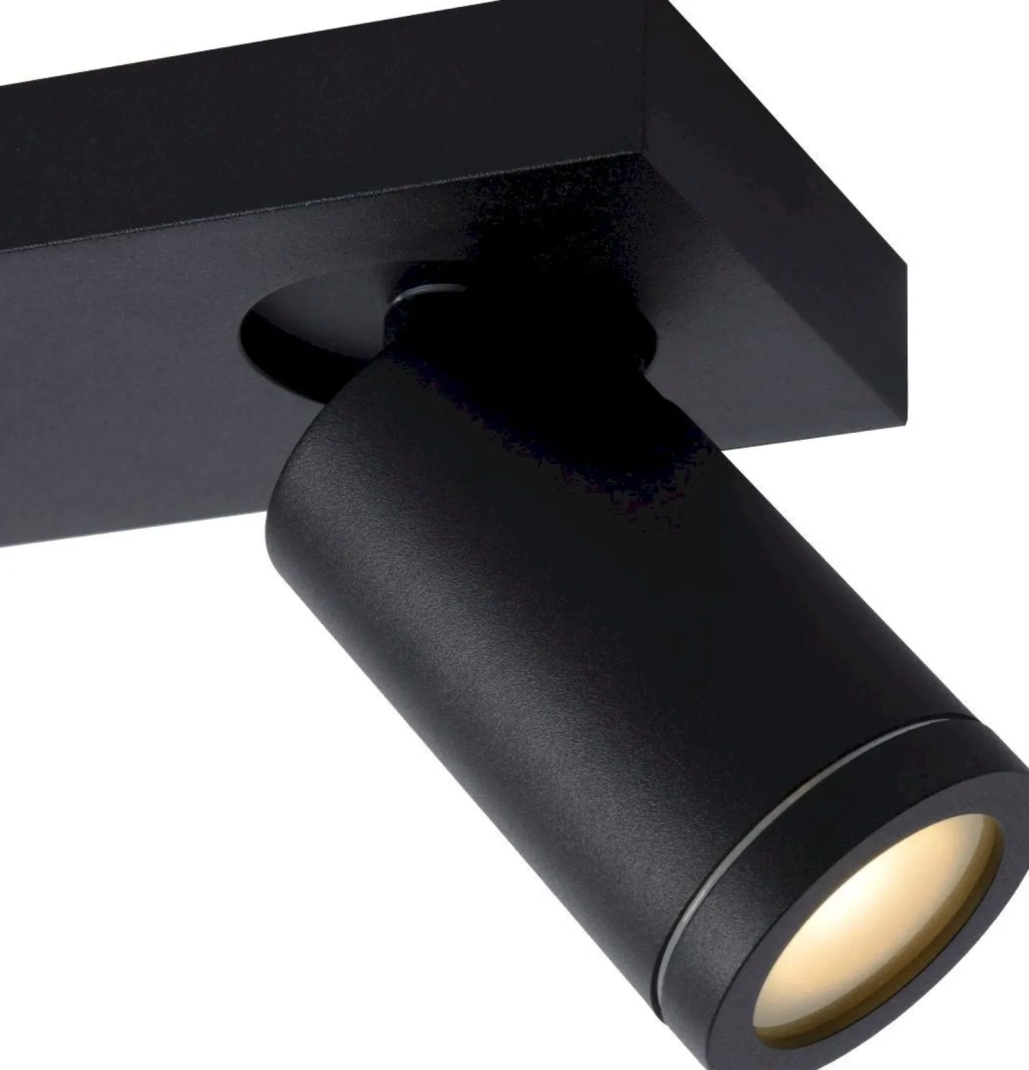Industriële Plafondlampen|Plafondlampen-Lucide Taylor Plafondlamp Zwart