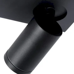 Moderne Plafondlampen|Plafondlampen-Lucide Taylor Plafondlamp Zwart