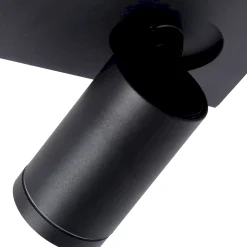 Moderne Plafondlampen|Plafondlampen-Lucide Taylor Plafondlamp Zwart