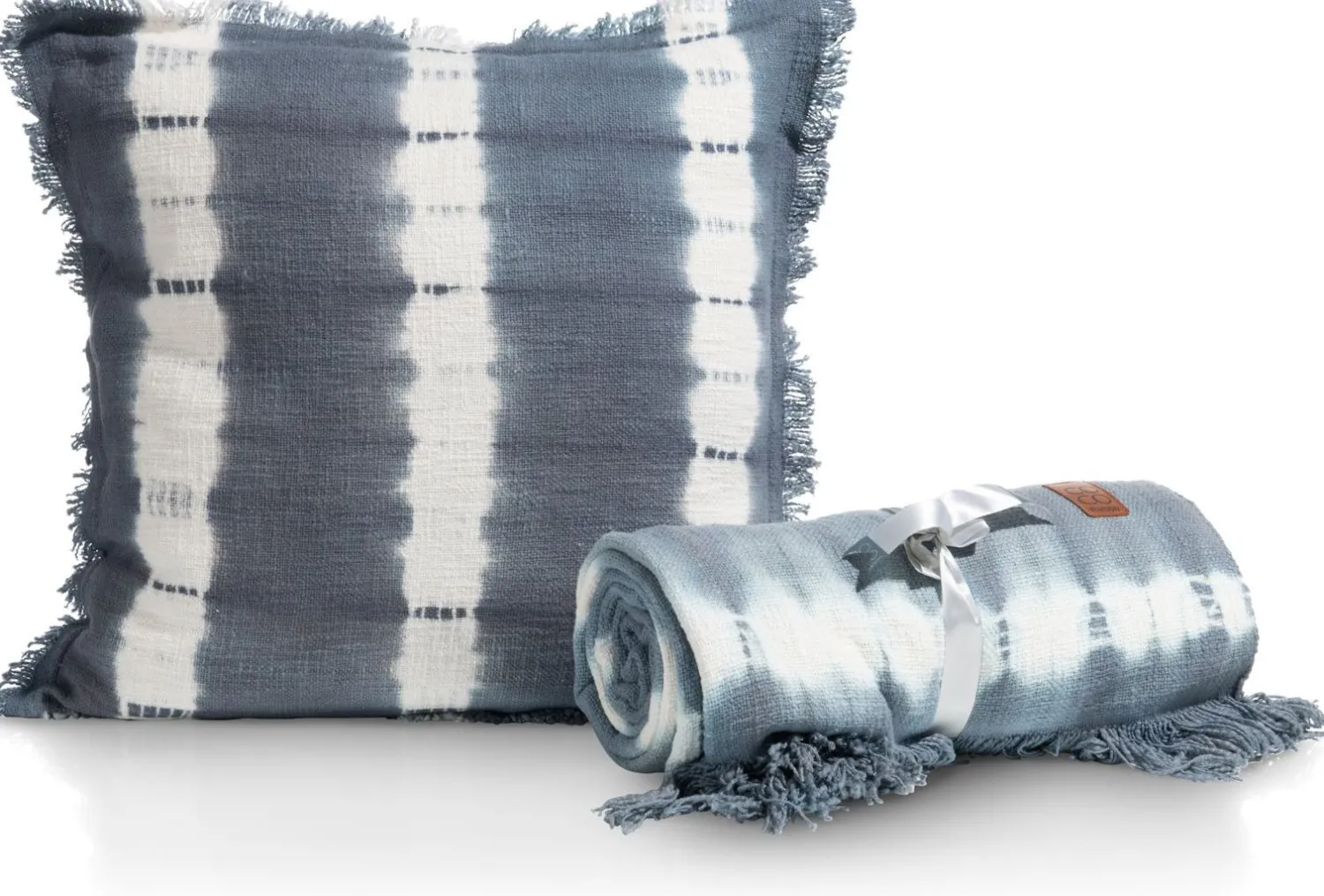 Sierkussens & Plaids-COCO maison Ted Plaid Blauw