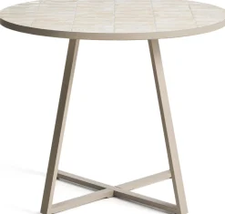 Tuintafels-Kave Home Tella Outdoor Bistrotafel Beige
