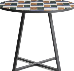 Tuintafels-Kave Home Tella Outdoor Bistrotafel Grafiet, Multi
