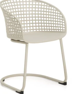 Tuinstoelen-Kave Home Tenaro Tuinstoel Beige
