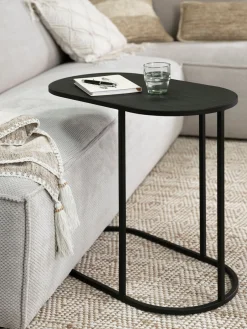 Houten Bijzettafels|Industriële Bijzettafels-DTP Home Terra Laptoptafel Black