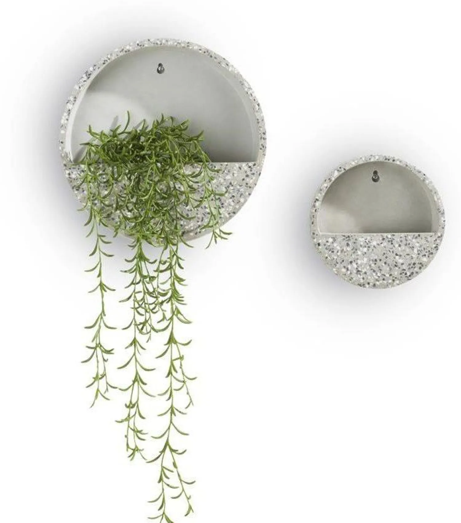 Wanddecoraties-COCO maison Terrazzo Wanddecoratie grijs
