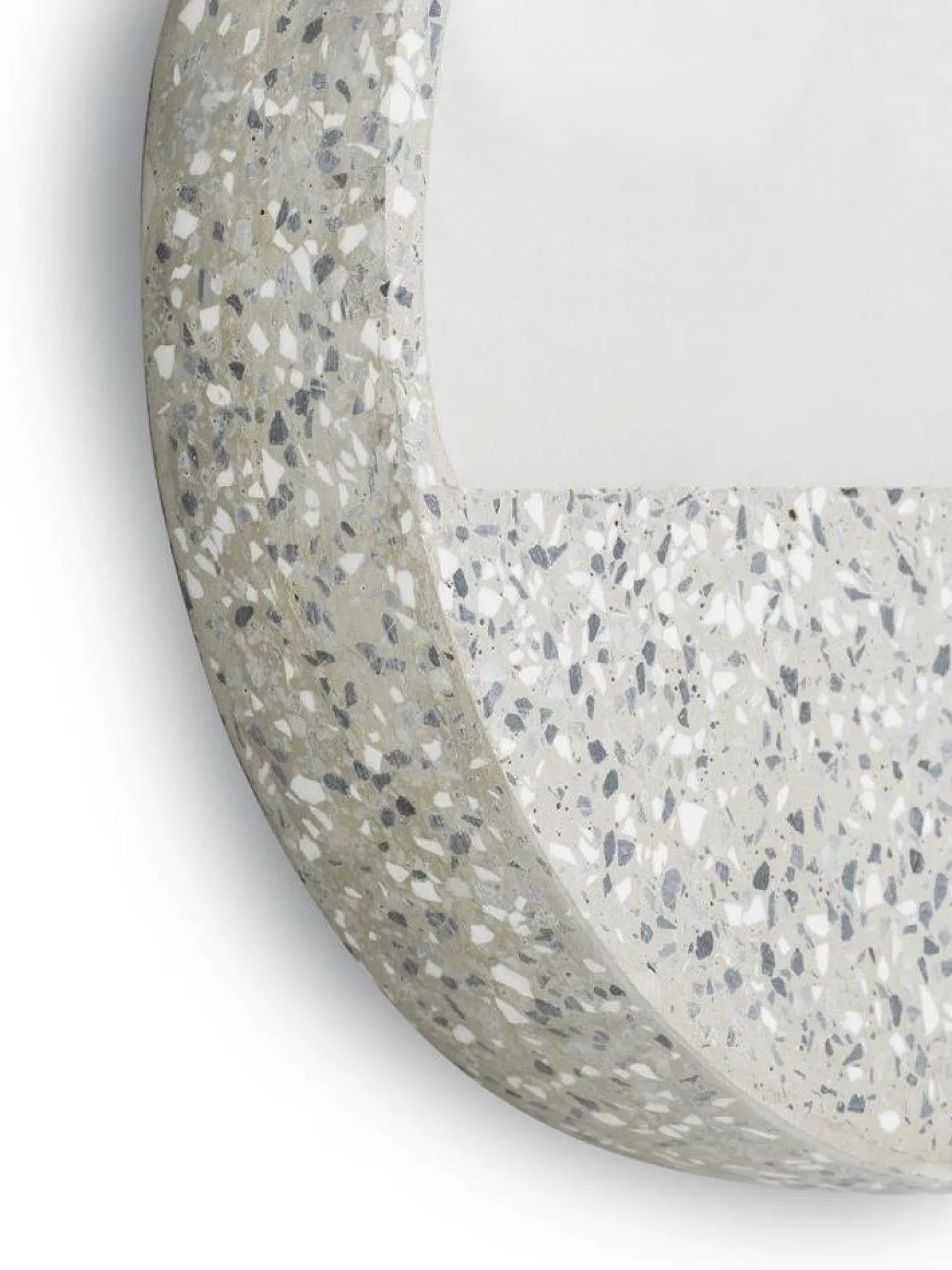Wanddecoraties-COCO maison Terrazzo Wanddecoratie grijs