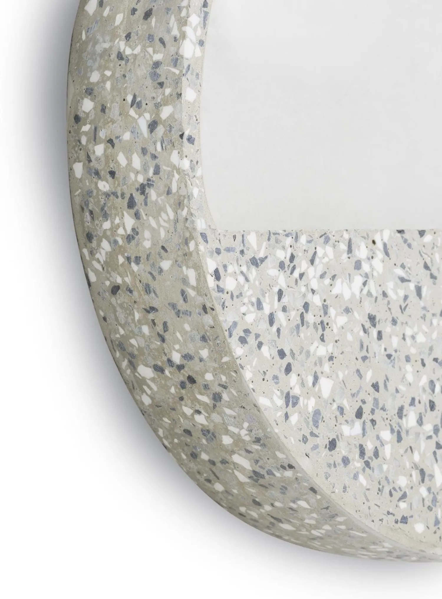 Wanddecoraties-COCO maison Terrazzo Wanddecoratie grijs