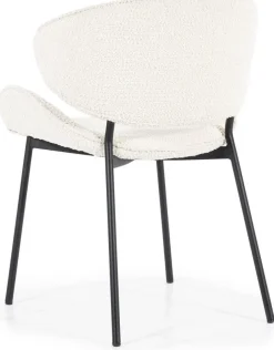 Eetkamerstoelen Met Armleuning-Eleonora Tess Eetkamerstoel Beige