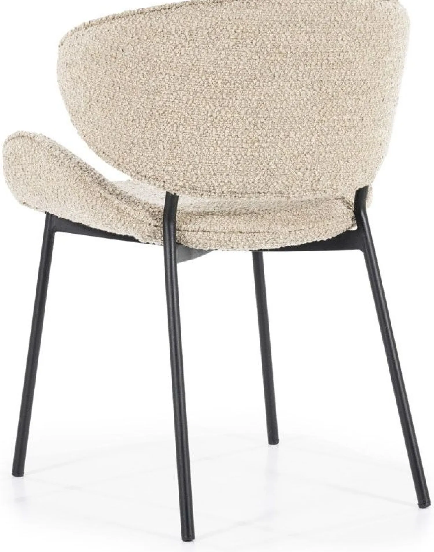 Eetkamerstoelen Met Armleuning-Eleonora Tess Eetkamerstoel Zand