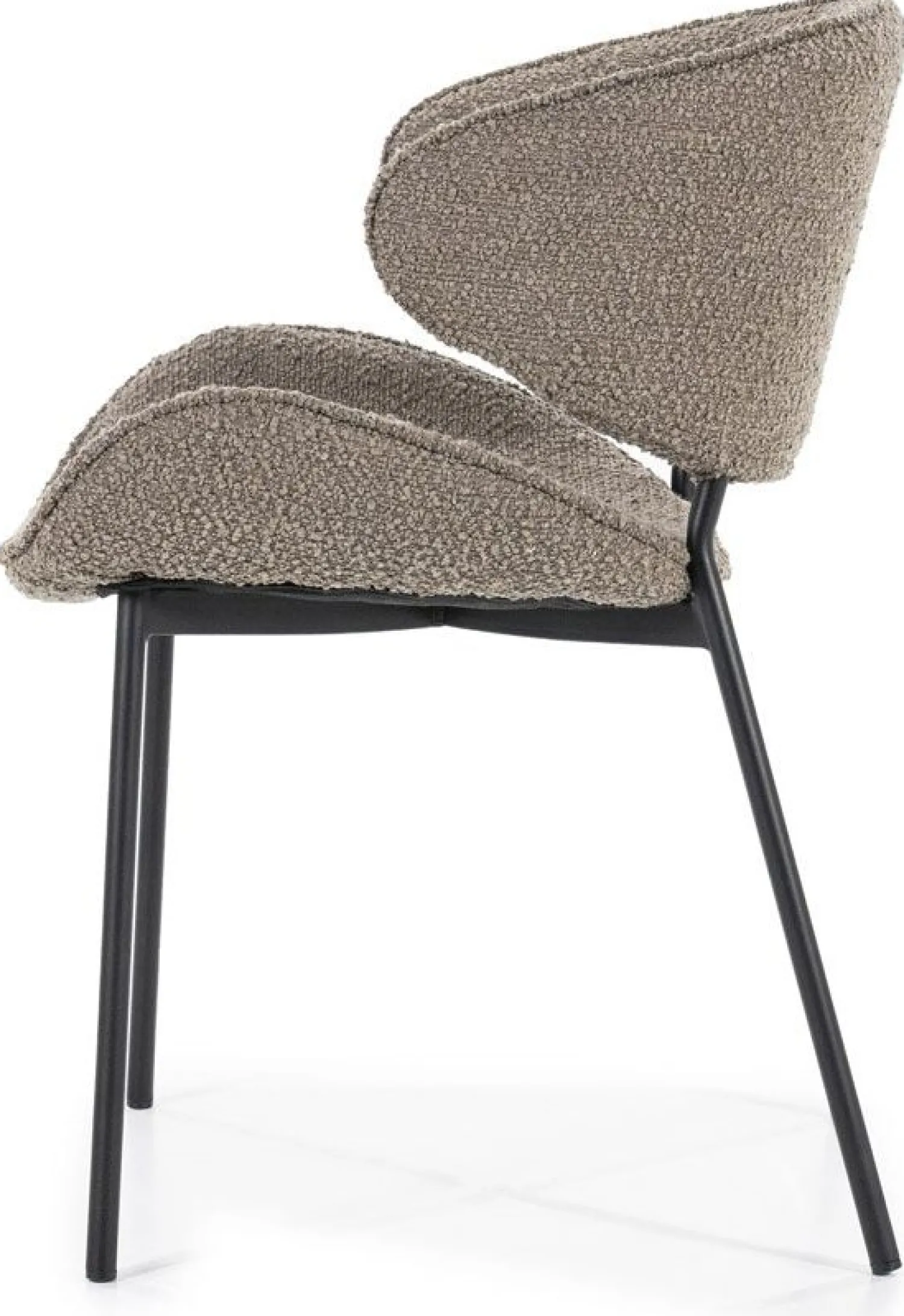 Eetkamerstoelen Met Armleuning-Eleonora Tess Eetkamerstoel Bruin
