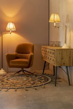 Tafellampen|Tafellampen-Dutchbone The Allis Tafellamp Brass