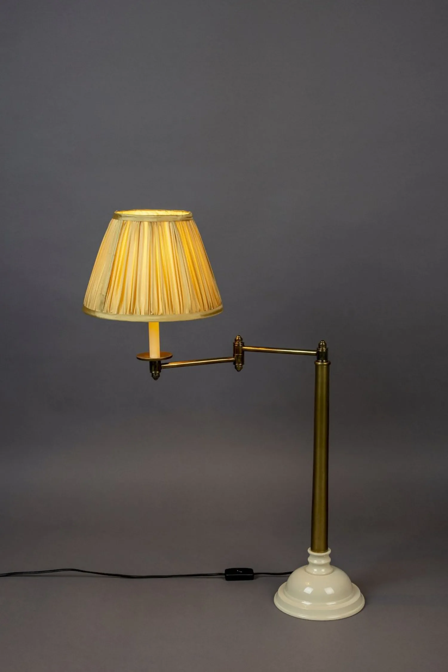 Tafellampen|Tafellampen-Dutchbone The Allis Tafellamp Brass