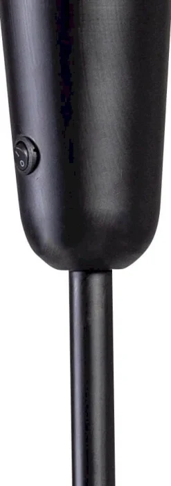 Industriële Vloerlampen|Vloerlampen-Eijerkamp Collectie The Britt Vloerlamp Zwart