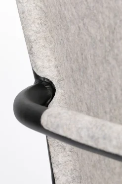 Eetkamerstoelen Met Armleuning-Zuiver Thirsty (set van 2) Armstoel Ash Grey
