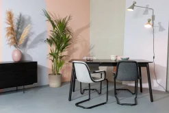Eetkamerstoelen Met Armleuning-Zuiver Thirsty (set van 2) Armstoel Soft Pink