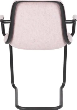 Eetkamerstoelen Met Armleuning-Zuiver Thirsty (set van 2) Armstoel Soft Pink