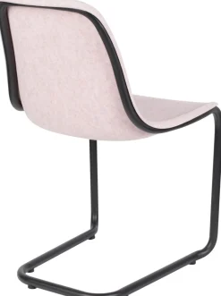 Eetkamerstoelen Zonder Armleuning-Zuiver Thirsty (set van 2) Eetkamerstoel Soft Pink