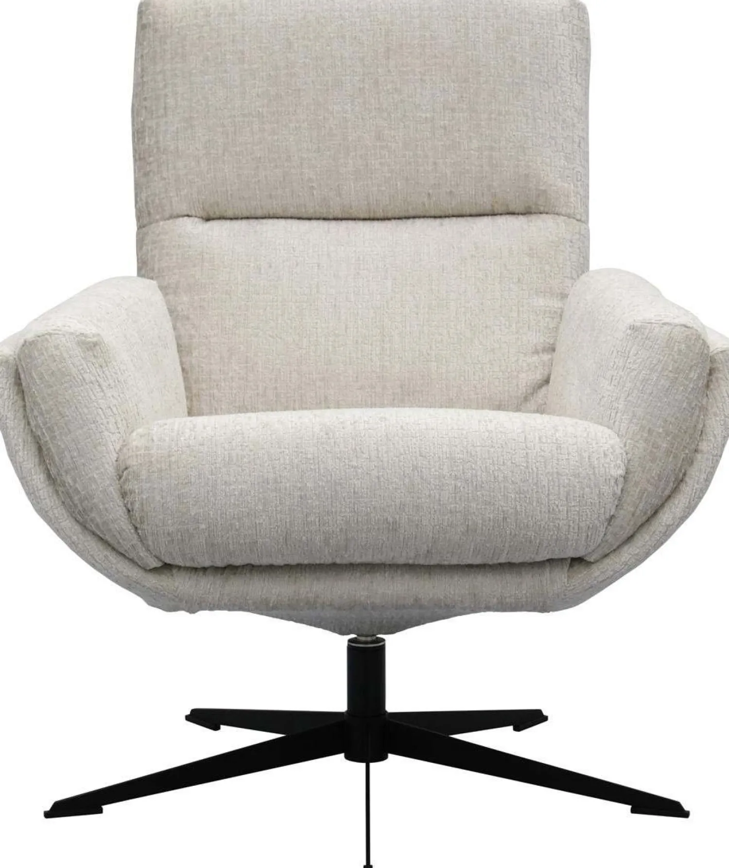 Draaifauteuils-Trendhopper Thomas Lage Rug Fauteuil Beige