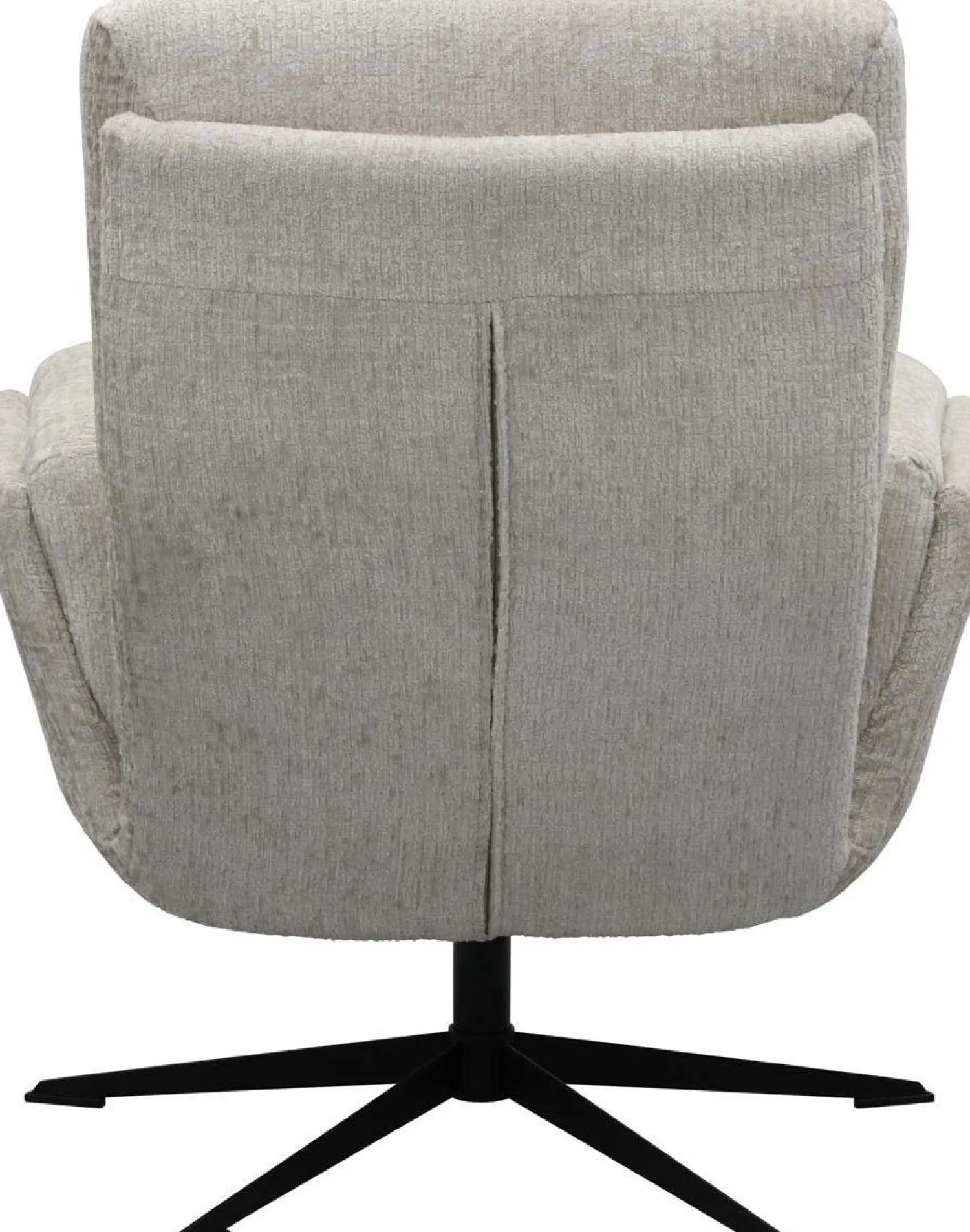 Draaifauteuils-Trendhopper Thomas Lage Rug Fauteuil Beige