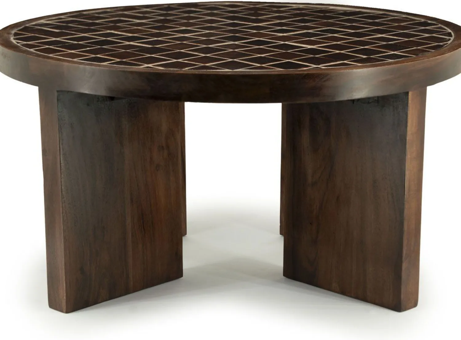 Ronde Salontafels-By Boo TiledUp Salontafel Brown