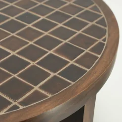 Ronde Salontafels-By Boo TiledUp Salontafel Brown