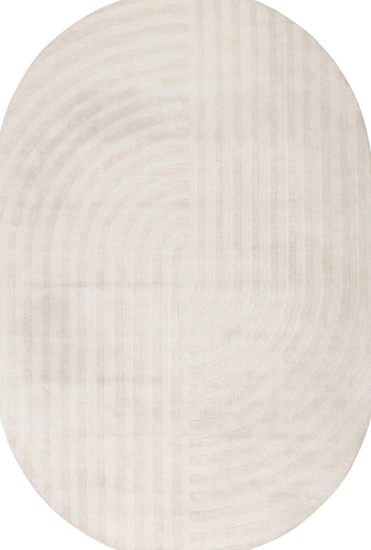 Vloerkleden|Ovale Vloerkleden-COCO maison Timeless Arch Vloerkleed Creme
