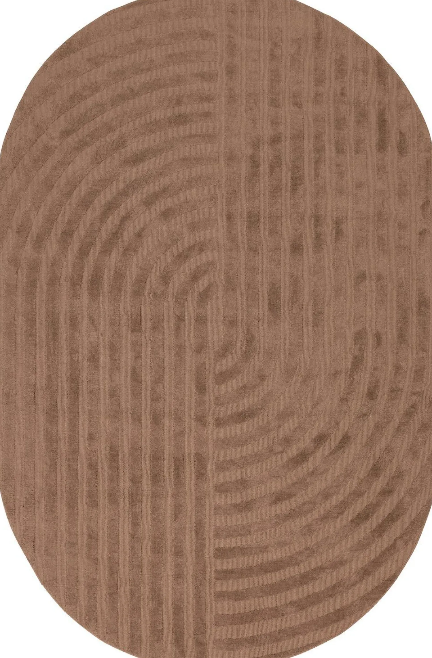 Vloerkleden|Ovale Vloerkleden-COCO maison Timeless Arch Vloerkleed Taupe
