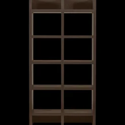 Vakkenkasten|Vakkenkasten-WOOOD Timo Vakkenkast Dark Brown