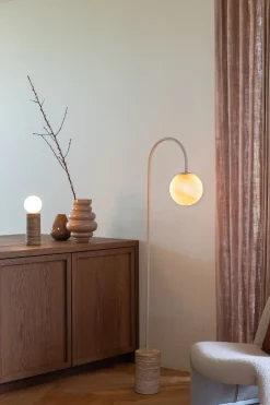 Moderne Vloerlampen|Vloerlampen-It's about RoMi Tivoli Vloerlamp Sand