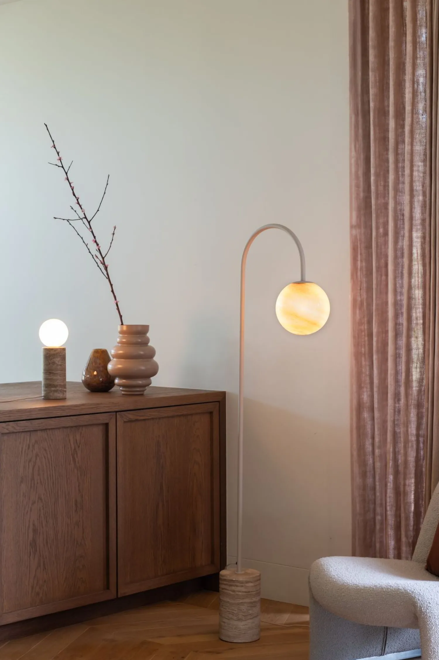 Moderne Vloerlampen|Vloerlampen-It's about RoMi Tivoli Vloerlamp Sand