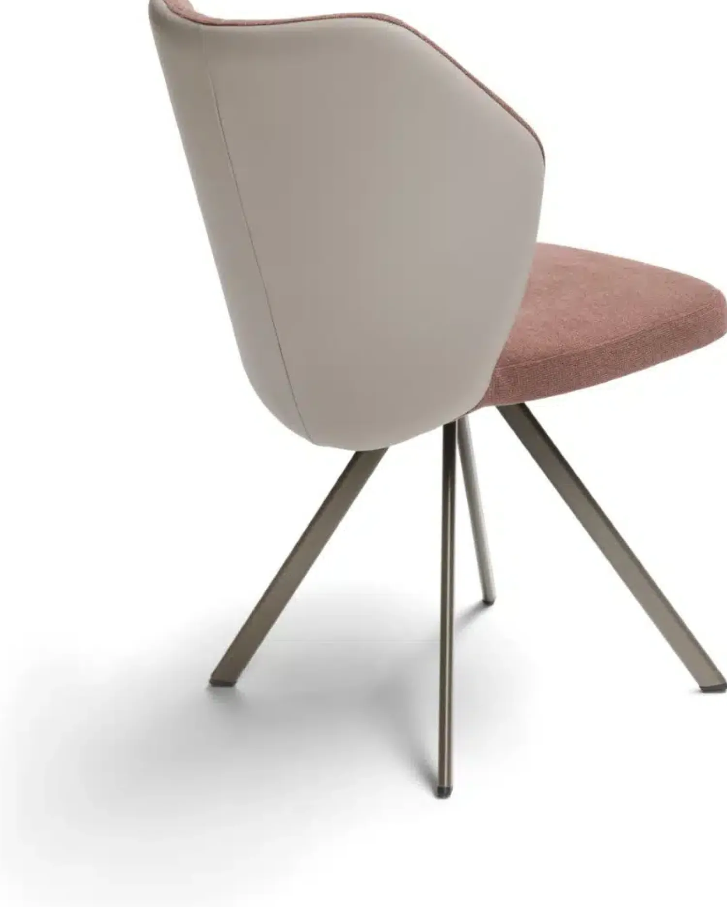 Design Stoelen|Eetkamerstoelen Zonder Armleuning-Bree's New World Toby Eetkamerstoel Bruin