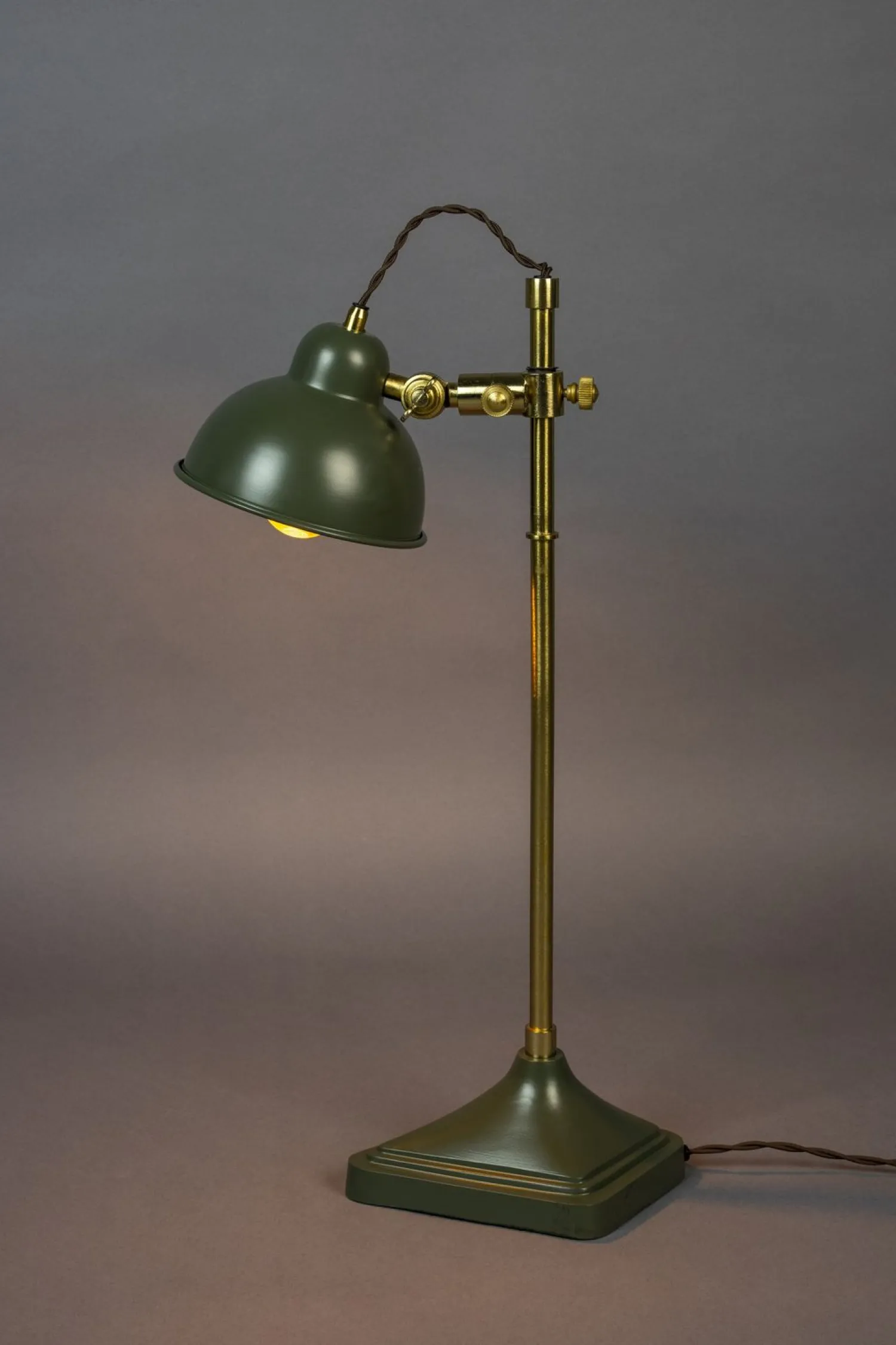 Tafellampen|Tafellampen-Dutchbone Todd Tafellamp Green