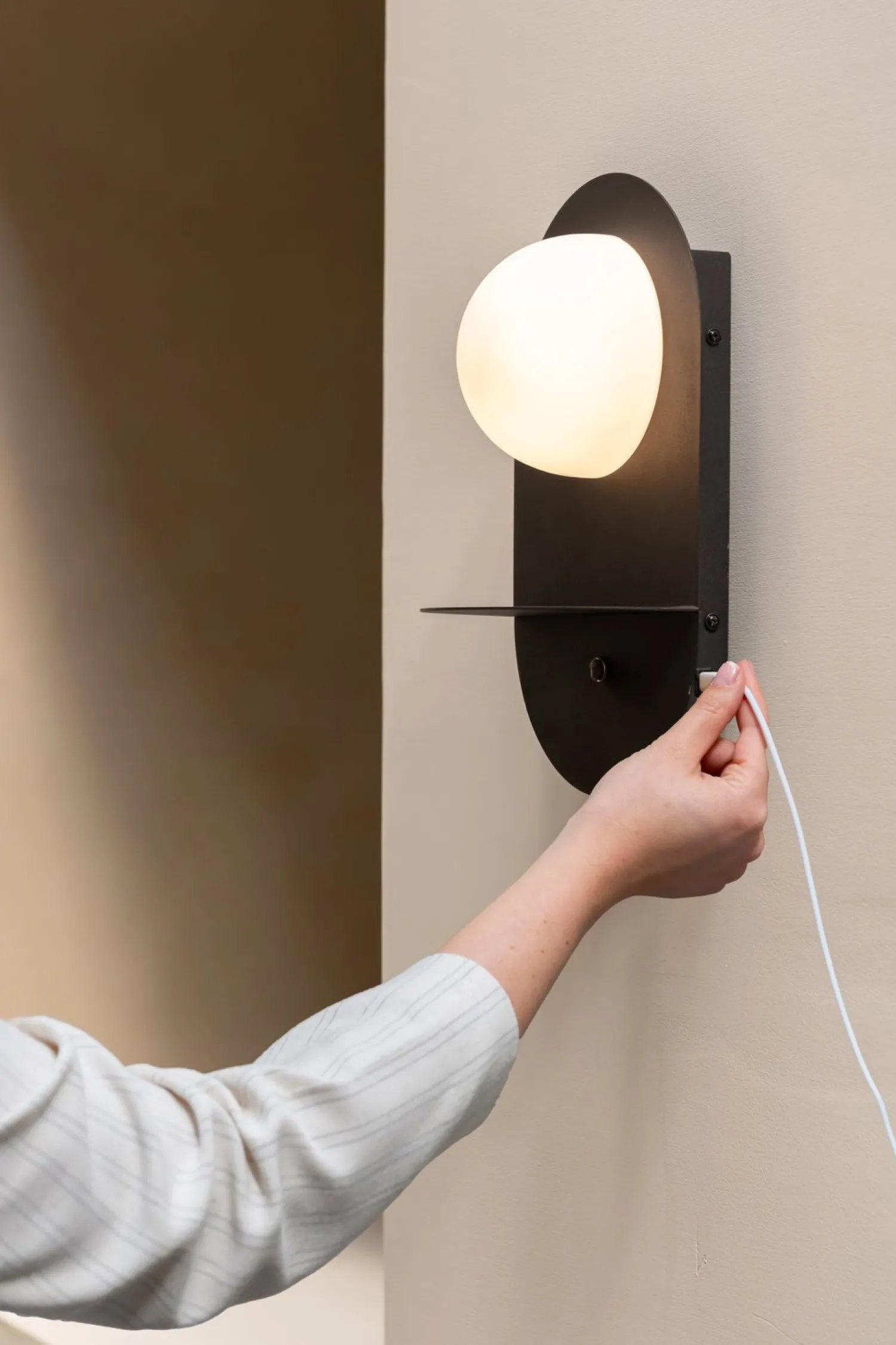 Wandlampen|Wandlampen-It's about RoMi Tokyo Wandlamp Black