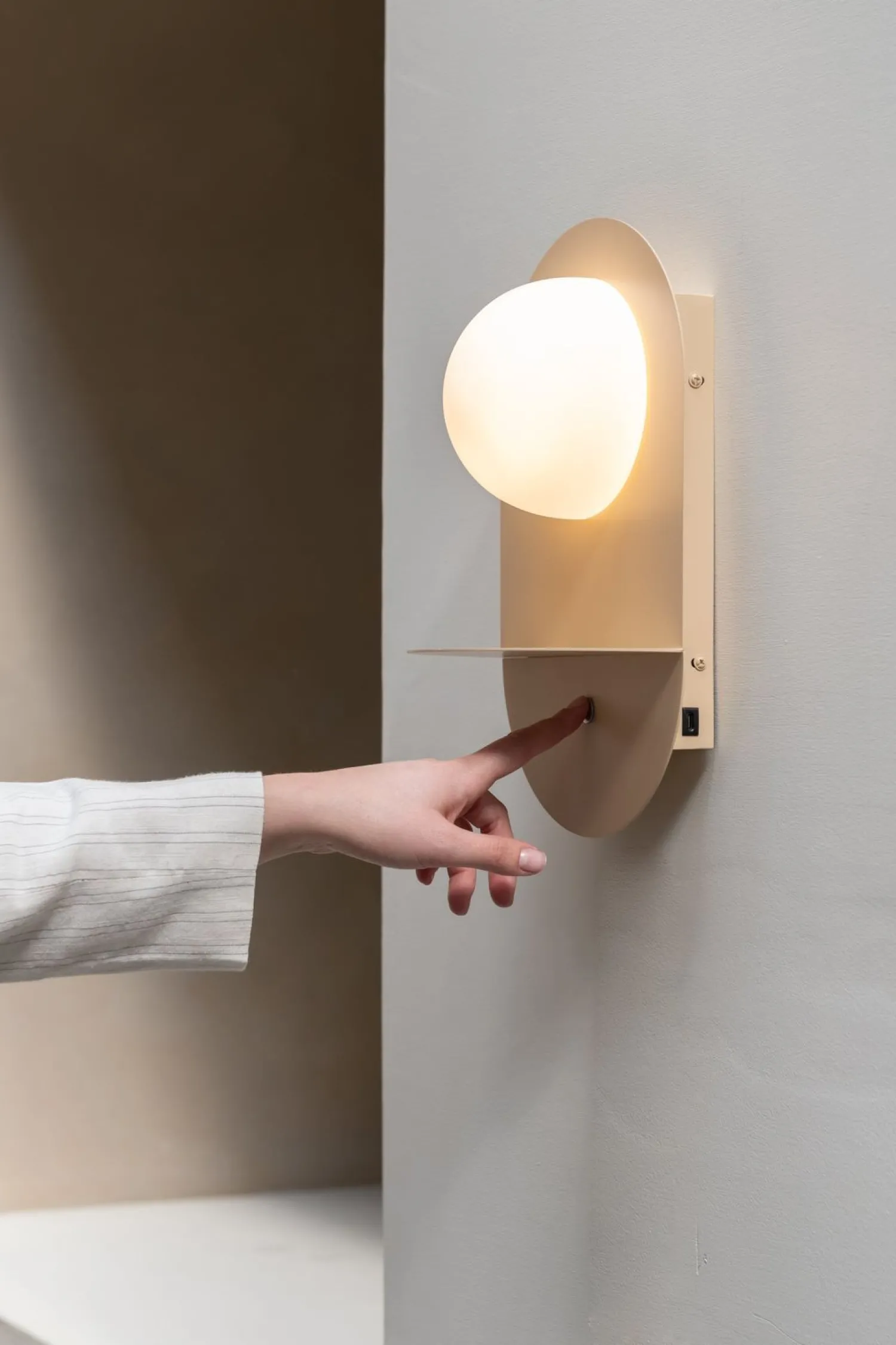 Wandlampen|Wandlampen-It's about RoMi Tokyo Wandlamp Beige