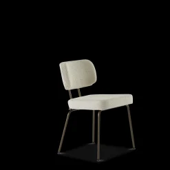 Eetkamerstoelen Zonder Armleuning-Eijerkamp Collectie Tom Bruin Onderstel Eetkamerstoel Naturel, Smoke