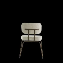 Eetkamerstoelen Zonder Armleuning-Eijerkamp Collectie Tom Bruin Onderstel Eetkamerstoel Naturel, Smoke