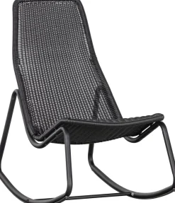 Tuinstoelen-WOOOD Tom Fauteuil Zwart