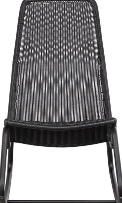 Tuinstoelen-WOOOD Tom Fauteuil Zwart