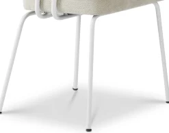 Eetkamerstoelen Met Armleuning-Eijerkamp Collectie Tom Onderstel Wit Armstoel Natural, Groove