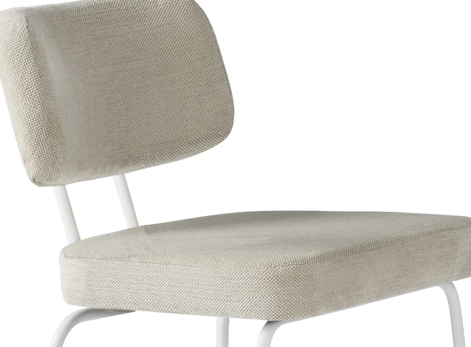 Eetkamerstoelen Zonder Armleuning-Eijerkamp Collectie Tom Onderstel Wit Eetkamerstoel Natural