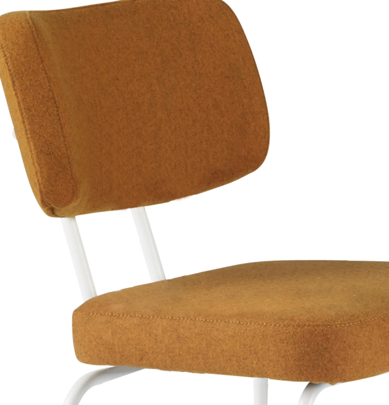 Eetkamerstoelen Zonder Armleuning-Eijerkamp Collectie Tom Onderstel Wit Eetkamerstoel Marroc