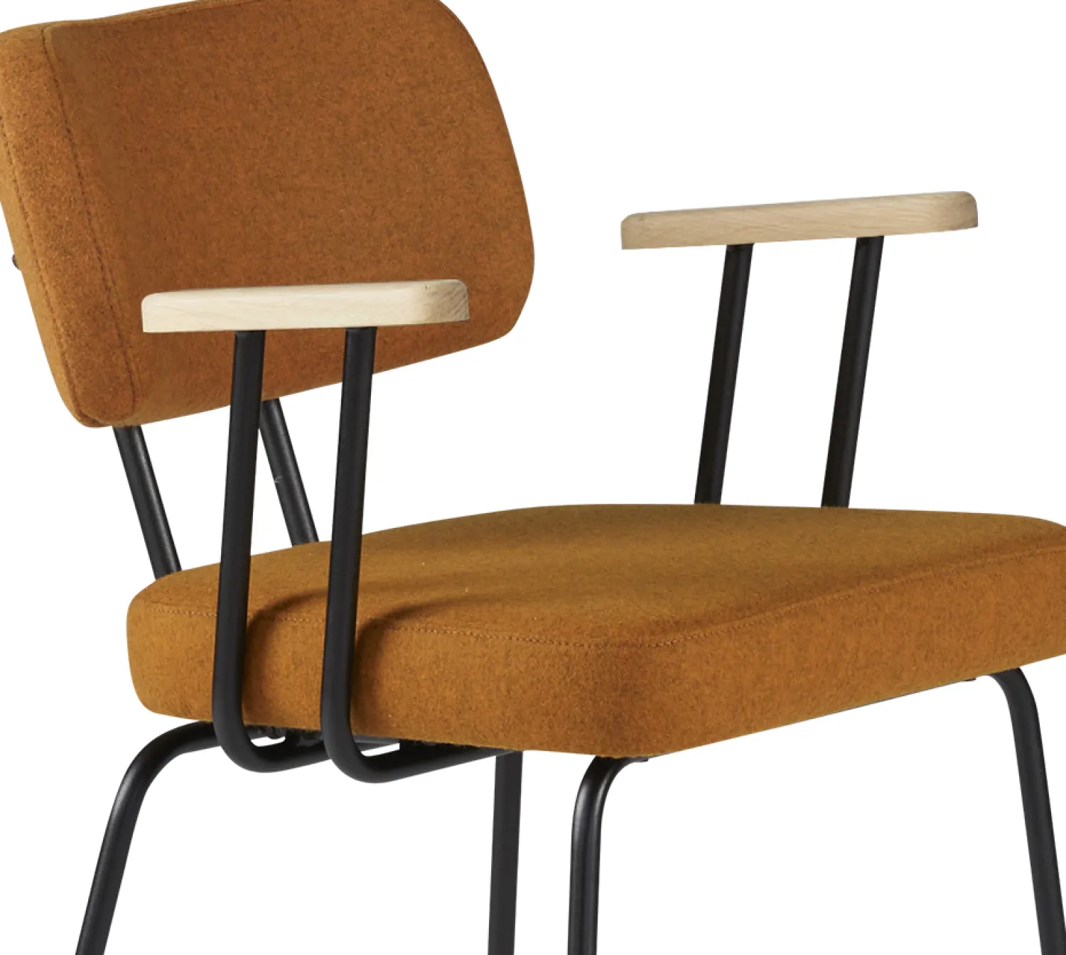 Eetkamerstoelen Met Armleuning-Eijerkamp Collectie Tom Onderstel Zwart Armstoel Marroc, Groove